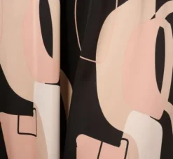 Adrianna Papell Pants & Skirts|Co-Ord Sets*Abstract Print A Line Satin Midi Skirt In Black Modern Art