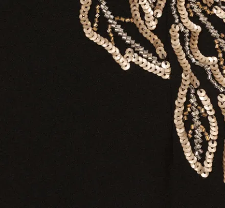 Adrianna Papell Wedding Guest Dresses|Formal Dresses*Beaded Crepe Long Dress In