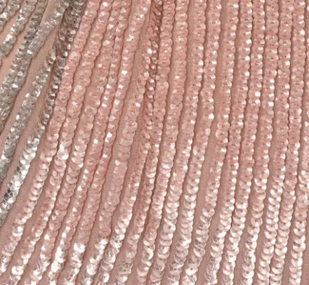 Adrianna Papell Wedding Guest Dresses*Beaded Faux Wrap Dress With Dolman Sleeves In Rose Gold