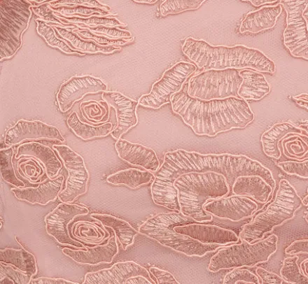 Adrianna Papell Wedding Guest Dresses|Day Dresses*Bell Sleeve Rose Embroidered Sheath Dress In Dusty Rose