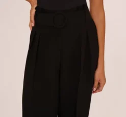 Adrianna Papell Pants & Skirts|Co-Ord Sets*Belted Wide Leg Pants With Pockets In