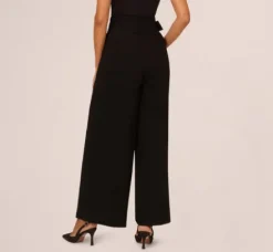 Adrianna Papell Pants & Skirts|Co-Ord Sets*Belted Wide Leg Pants With Pockets In