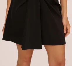 Adrianna Papell Wedding Guest Dresses|Day Dresses*Cap Sleeve A Line Dress With Twisted Waist In