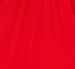 Adrianna Papell Wedding Guest Dresses|Ap Exclusives*Chiffon Cape Sheath Dress With Ruffle Details In Red Crush