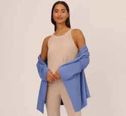 Adrianna Papell Shawls & Wraps|S'Hug®*Classic S'Hug® With Tunnel Sleeves In Porcelain Blue