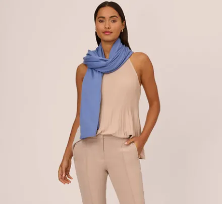Adrianna Papell Shawls & Wraps|S'Hug®*Classic S'Hug® With Tunnel Sleeves In Porcelain Blue