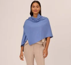Adrianna Papell Shawls & Wraps|S'Hug®*Classic S'Hug® With Tunnel Sleeves In Porcelain Blue