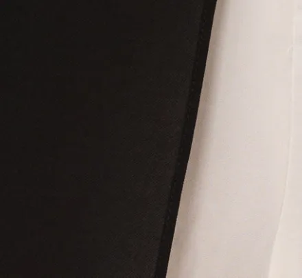 Adrianna Papell Jumpsuits|Day Dresses*Colorblock Jumpsuit With Skirt Overlay In Black Ivory