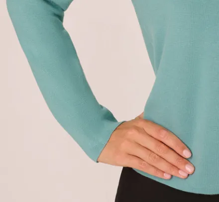 Adrianna Papell Tops & Blouses|Sweaters*Crochet Trim Button Down Cardigan Sweater In