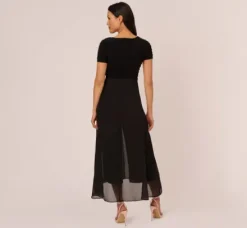 Adrianna Papell Jumpsuits|Day Dresses*Cropped Jumpsuit With Pintuck Bodice In