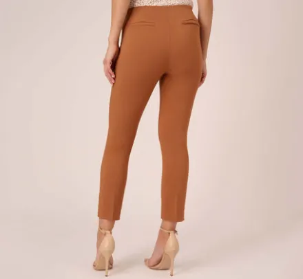 Adrianna Papell Pants & Skirts*Cropped Pull-On Pant With Tailored Details In