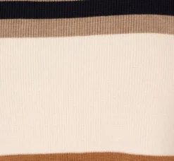 Adrianna Papell Tops & Blouses|Sweaters*Drop Shoulder Boat Neck Color Blocked Sweater In Bluemoon Htdkoatmealblockmulti