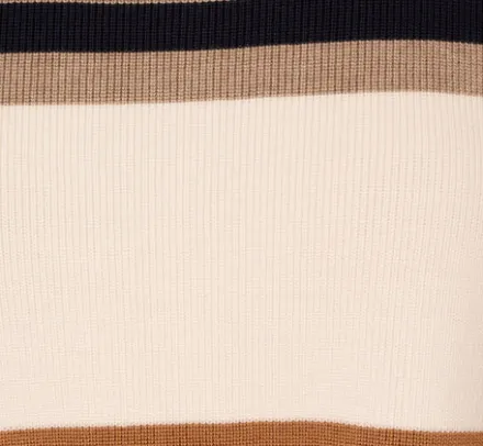 Adrianna Papell Tops & Blouses|Sweaters*Drop Shoulder Boat Neck Color Blocked Sweater In Bluemoon Htdkoatmealblockmulti
