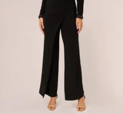 Adrianna Papell Jumpsuits*Embellished Jersey Jumpsuit With Asymmetric Neck In