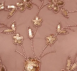 Adrianna Papell Wedding Guest Dresses|Formal Dresses*Floral Beaded Blouson Tea Length Dress In