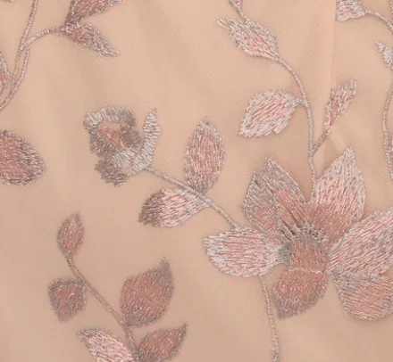 Adrianna Papell Wedding Guest Dresses|Day Dresses*Floral Embroidered Sheath Dress With Scalloped Detail In Champagne Multi