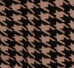 Adrianna Papell Co-Ord Sets*Houndstooth Blazer With Shawl Collar In Dusty Camel Soft Houndstooth