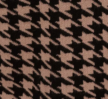 Adrianna Papell Co-Ord Sets*Houndstooth Blazer With Shawl Collar In Dusty Camel Soft Houndstooth