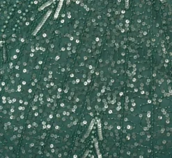 Adrianna Papell Wedding Guest Dresses|Formal Dresses*Long Sleeve Beaded Full Length Dress In Green Slate