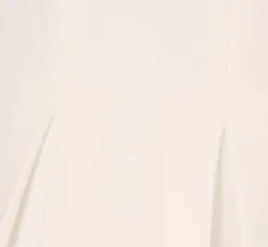 Adrianna Papell Day Dresses|Little White Dresses*Long Sleeve Tuxedo Mini Dress With Crystal Button Accents In