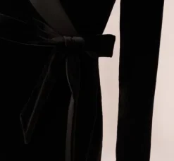 Adrianna Papell Wedding Guest Dresses|Day Dresses*Long Sleeve Velvet Tuxedo Dress In