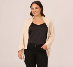 Adrianna Papell Shawls & Wraps|S'Hug®*Metallic S'Hug® With Tunnel Sleeves In