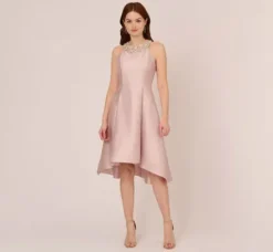 Adrianna Papell Wedding Guest Dresses*Mikado Short Party Dress In