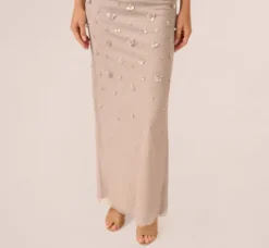 Adrianna Papell Wedding Guest Dresses|Formal Dresses*Off Shoulder Dress With Floral Embellishment In