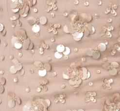 Adrianna Papell Wedding Guest Dresses|Formal Dresses*Off Shoulder Dress With Floral Embellishment In