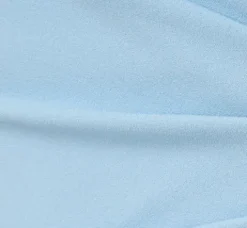 Adrianna Papell Wedding Guest Dresses|Ap Exclusives*Off The Shoulder Cascading Ruffle Gown In Blue Mist