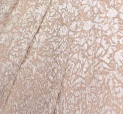 Adrianna Papell Wedding Guest Dresses|Formal Dresses*Pleated Foiled Long Column Dress With Slit And Flutter Sleeves In Silver Gold