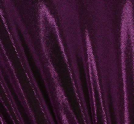 Adrianna Papell Wedding Guest Dresses|Formal Dresses*Plus Size Metallic Knit Long Sleeve Asymmetrical Dress With Ruched Details In Wild Orchid