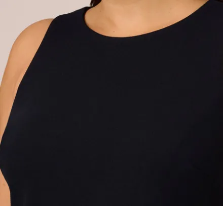 Adrianna Papell Jumpsuits|Formal Dresses*Plus Size Sleeveless Asymmetrical Jumpsuit In