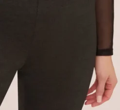 Adrianna Papell Pants & Skirts|Co-Ord Sets*Ponte Pull On Pant In Heather Charcoal