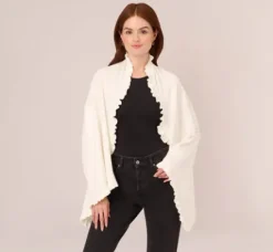 Adrianna Papell S'Hug®*Ruffled S'Hug® With Hidden Tunnel Sleeves In