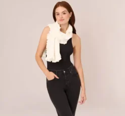 Adrianna Papell S'Hug®*Ruffled S'Hug® With Hidden Tunnel Sleeves In