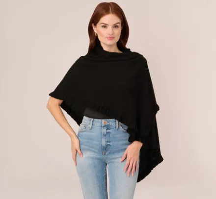 Adrianna Papell S'Hug®*Ruffled S'Hug® With Hidden Tunnel Sleeves In
