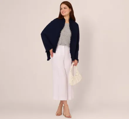 Adrianna Papell S'Hug®*Ruffled S'Hug® With Hidden Tunnel Sleeves In
