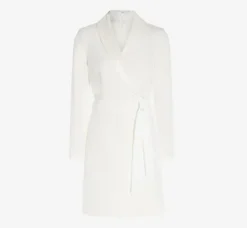 Adrianna Papell Day Dresses|Little White Dresses*Sequin Collar Tuxedo Dress In