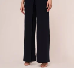 Adrianna Papell Jumpsuits*Sleeveless Asymmetrical Jumpsuit In