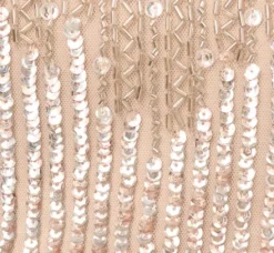 Adrianna Papell Wedding Guest Dresses|Formal Dresses*Sleeveless Beaded Column Gown With Illusion Neckline In