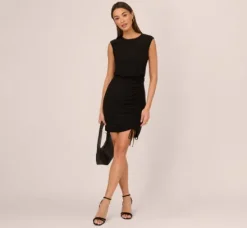 Adrianna Papell Wedding Guest Dresses|Day Dresses*Sleeveless Blouson Dress With Shirred Skirt In