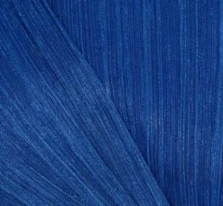 Adrianna Papell Wedding Guest Dresses|Formal Dresses*Stardust Pleated Draped One Shoulder Gown In Brilliant Sapphire