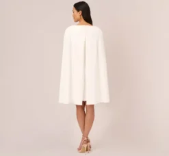 Adrianna Papell Ap Exclusives|Day Dresses*Structured Cape Sheath Dress In