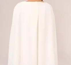 Adrianna Papell Ap Exclusives|Day Dresses*Structured Cape Sheath Dress In