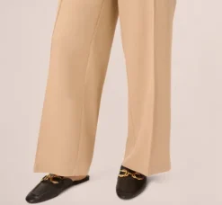 Adrianna Papell Pants & Skirts|Co-Ord Sets*Twill Zip Fly Belted Wide Leg Pant In